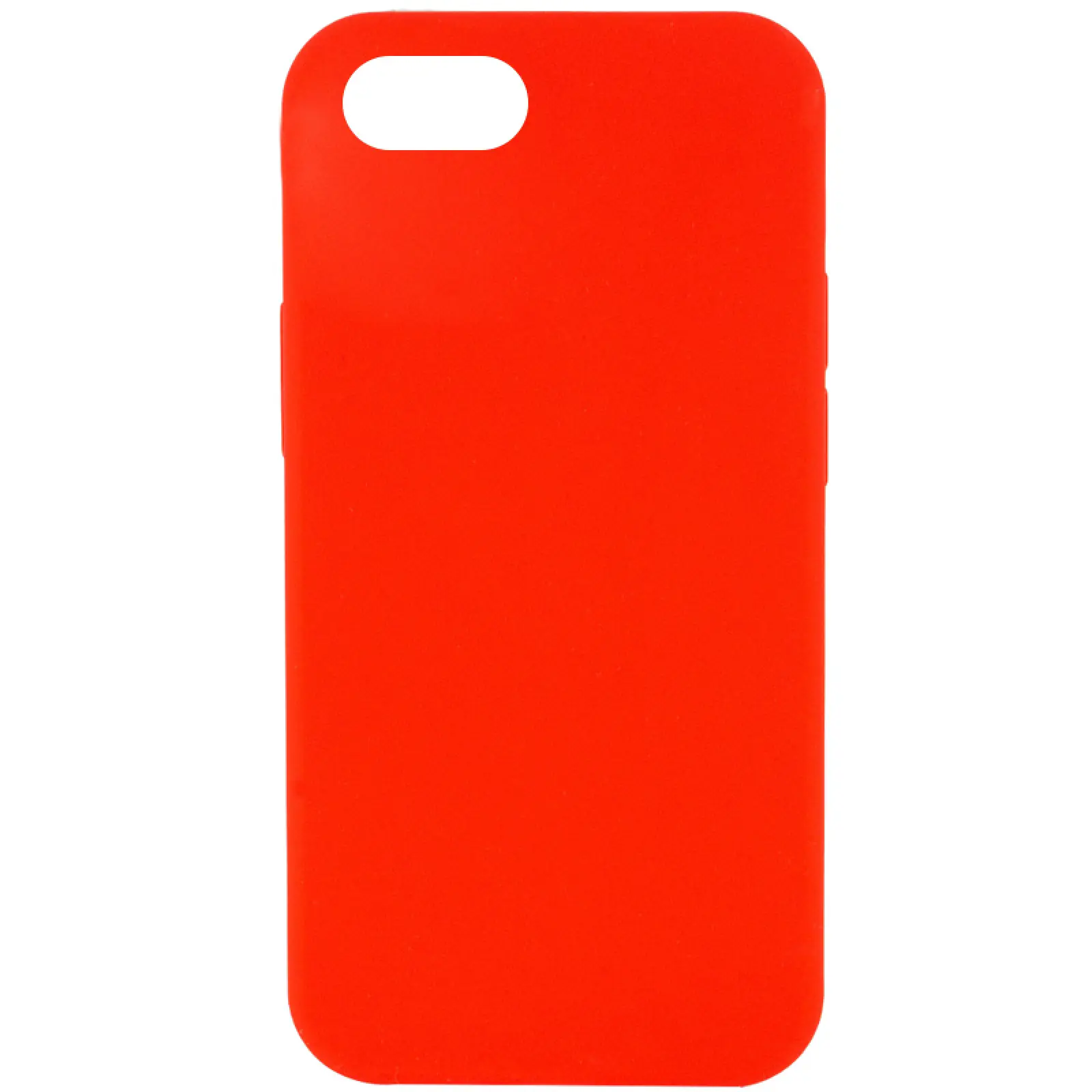 Чехол Silk Full Protective (AA) NO LOGO для Apple iPhone SE (2020) / 7 / 8 (4.7"), Красный / Red, Силикон, купить оптом с доставкой