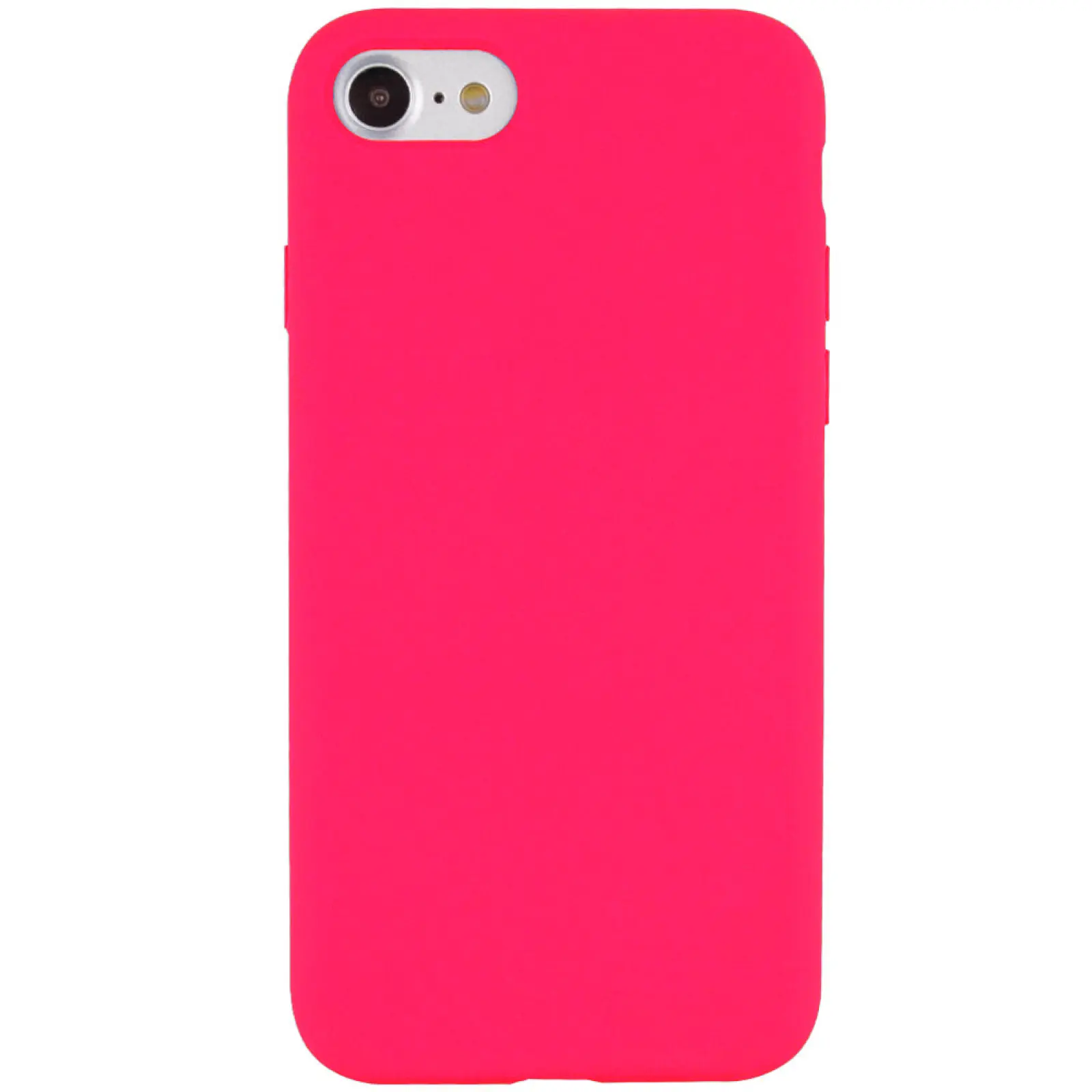 Чехол Silicone Case Full Protective (AA) NO LOGO для Apple iPhone SE (2020) / 7 / 8 (4.7"), Розовый / Barbie pink, Силикон, купить оптом с доставкой