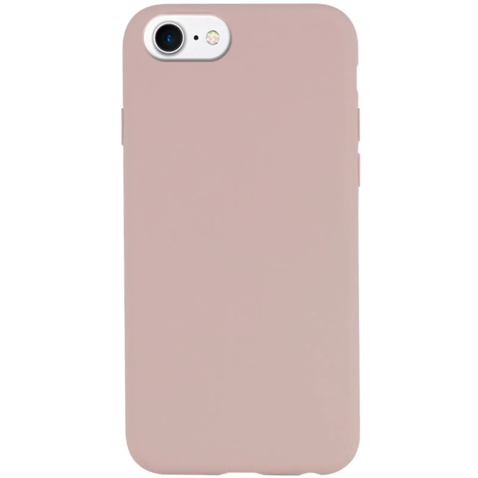 Чехол Silicone Case Full Protective (AA) NO LOGO для Apple iPhone SE (2020) / 7 / 8 (4.7"), Розовый / Pink Sand, Силикон, купить оптом с доставкой