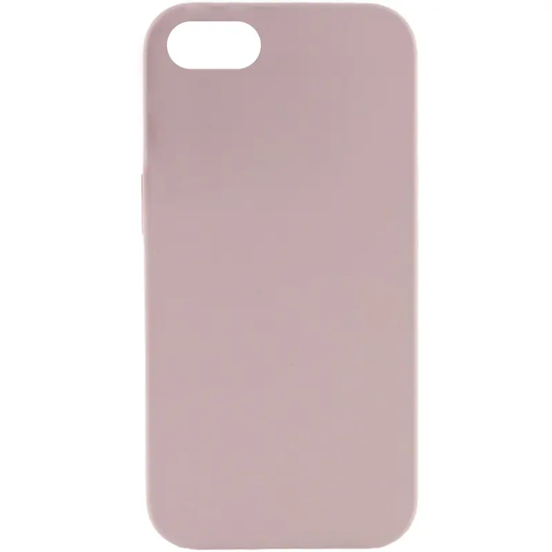 Чехол Silk Full Protective (AA) NO LOGO для Apple iPhone SE (2020) / 7 / 8 (4.7"), Серый / Lavender, Силикон, купить оптом с доставкой