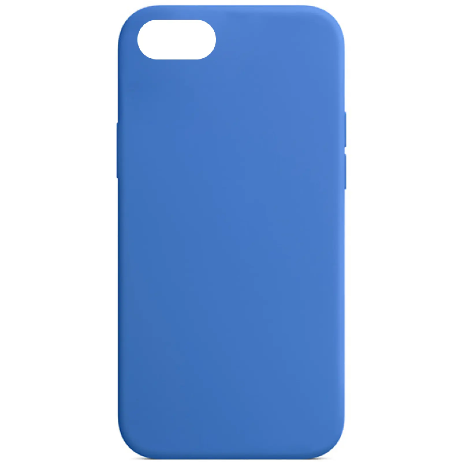 Чехол Silicone Case Full Protective (AA) NO LOGO для Apple iPhone SE (2020) / 7 / 8 (4.7"), Синий / Capri Blue, Силикон, купить оптом с доставкой