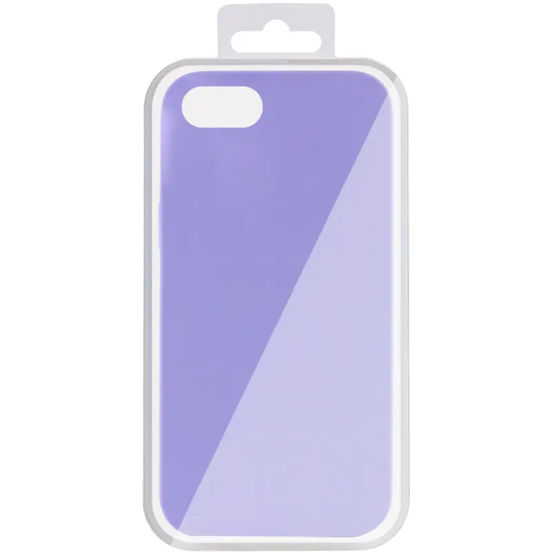 Чехол Silk Full Protective (AA) NO LOGO для Apple iPhone SE (2020) / 7 / 8 (4.7"), Сиреневый / Dasheen 2, Силикон, купить оптом с доставкой