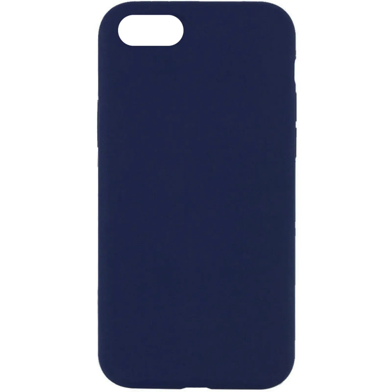 Чехол Silk Full Protective (AA) NO LOGO для Apple iPhone SE (2020) / 7 / 8 (4.7"), Темно-синий / Midnight blue, Силикон, купить оптом с доставкой