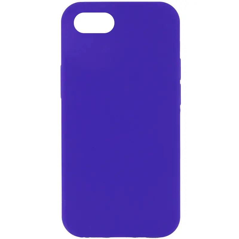 Чехол Silk Full Protective (AA) NO LOGO для Apple iPhone SE (2020) / 7 / 8 (4.7"), Фиолетовый / Ultra Violet, Силикон, купить оптом с доставкой
