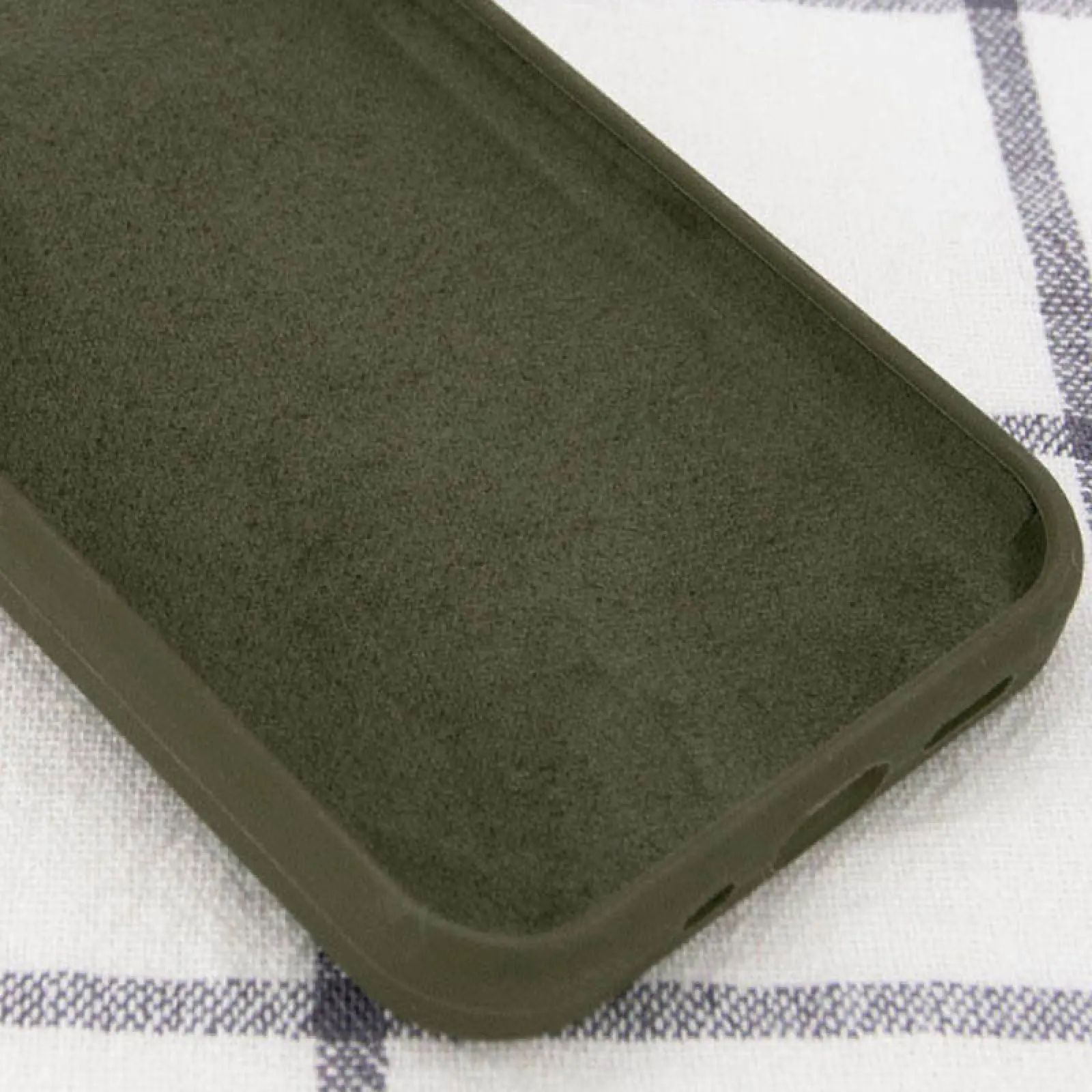 Чехол Silk Full Protective (AA) NO LOGO для Apple iPhone 12 Pro / 12 (6.1"), Зеленый / Dark Olive 1, Силикон, купить оптом с доставкой