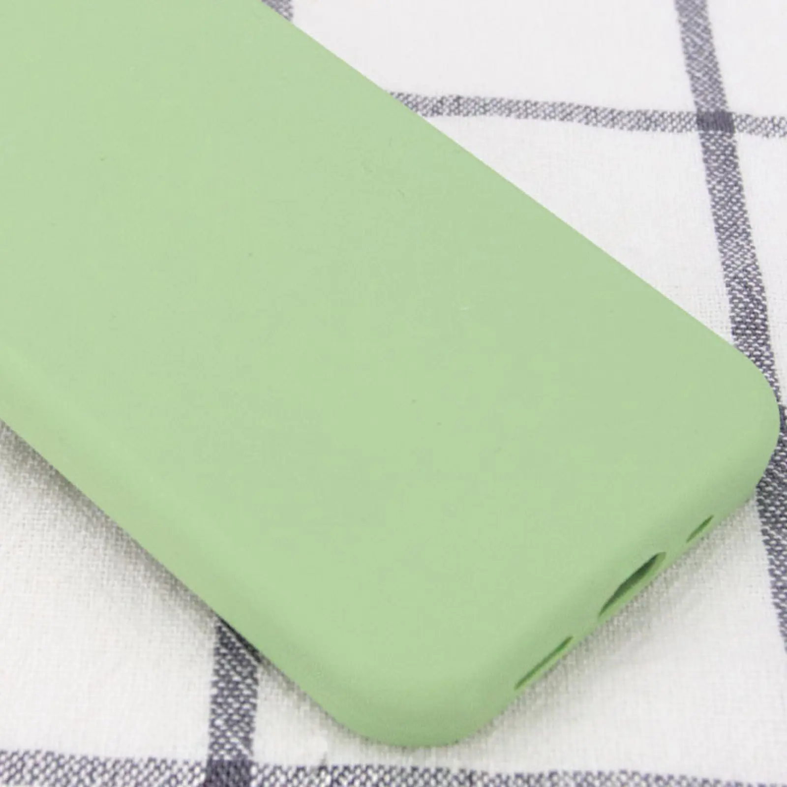 Чехол Silk Full Protective (AA) NO LOGO для Apple iPhone 12 Pro / 12 (6.1"), Мятный / Mint 1, Силикон, купить оптом с доставкой