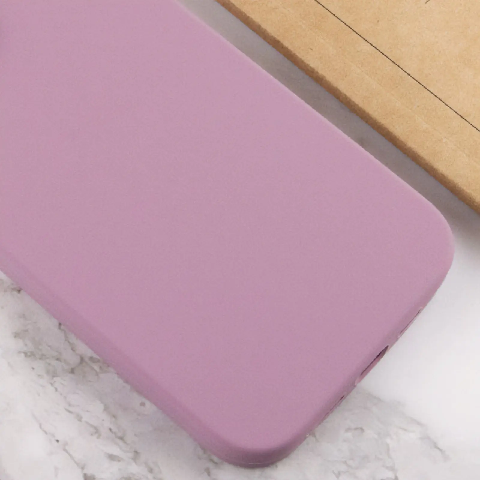 Чехол Silicone Case Full Protective (AA) NO LOGO для Apple iPhone 12 Pro Max (6.7"), Лиловый / Lilac Pride 2, Силикон, купить оптом с доставкой