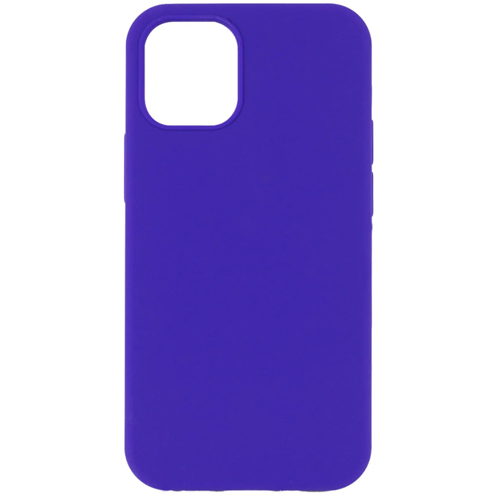 Чехол Silicone Case Full Protective (AA) NO LOGO для Apple iPhone 12 Pro Max (6.7"), Фиолетовый / Ultra Violet, Силикон, купить оптом с доставкой