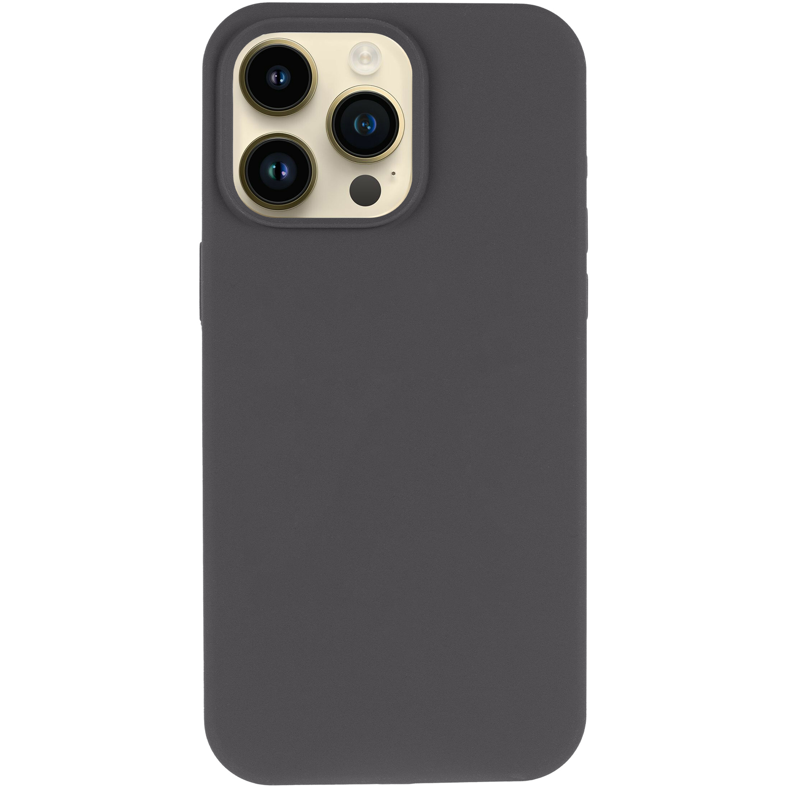 Чехол Silk Full Protective (AA) NO LOGO для Apple iPhone 13 Pro Max (6.7"), Серый / Dark Gray 1, Силикон, купить оптом с доставкой