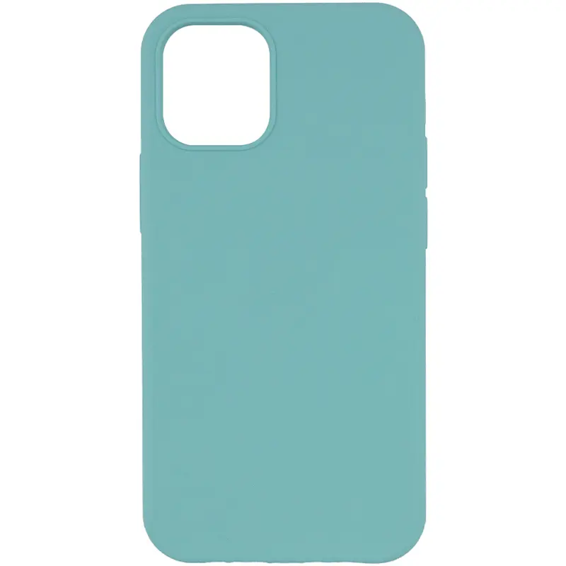 Чехол Silk Full Protective (AA) NO LOGO для Apple iPhone 13 mini (5.4"), Бирюзовый / Marine Green, Силикон, купить оптом с доставкой
