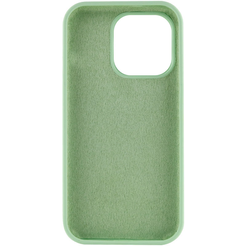 Чехол Silk Full Protective (AA) NO LOGO для Apple iPhone 13 Pro (6.1"), Зеленый / Pistachio 2, Силикон, купить оптом с доставкой