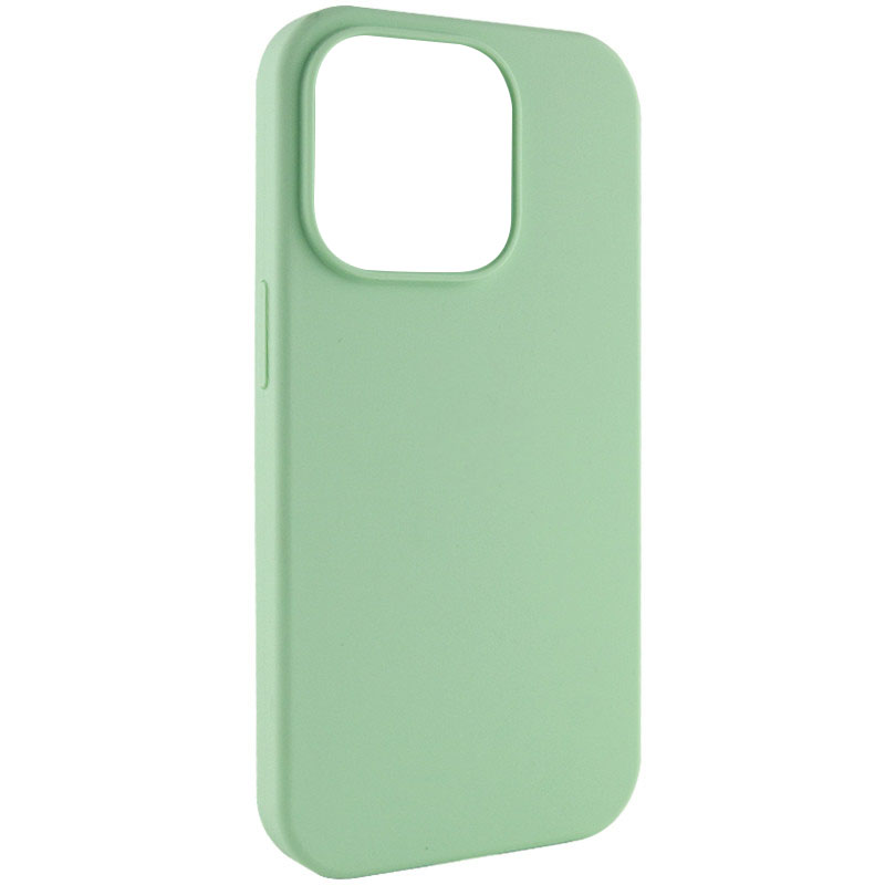 Чехол Silk Full Protective (AA) NO LOGO для Apple iPhone 13 Pro (6.1"), Зеленый / Pistachio 5, Силикон, купить оптом с доставкой