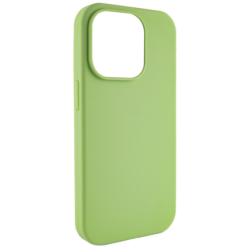 Чехол Silk Full Protective (AA) NO LOGO для Apple iPhone 13 Pro (6.1"), Мятный / Mint 1, Силикон, купить оптом с доставкой