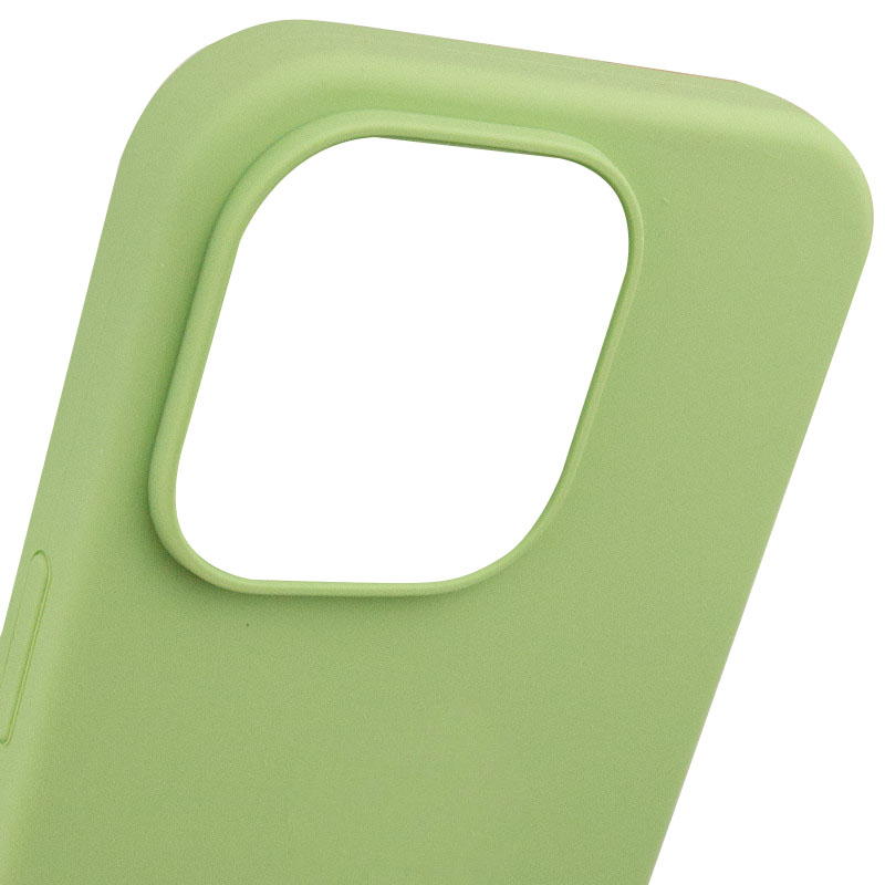 Чехол Silk Full Protective (AA) NO LOGO для Apple iPhone 13 Pro (6.1"), Мятный / Mint 5, Силикон, купить оптом с доставкой