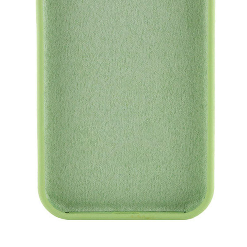 Чехол Silk Full Protective (AA) NO LOGO для Apple iPhone 13 Pro (6.1"), Мятный / Mint 6, Силикон, купить оптом с доставкой