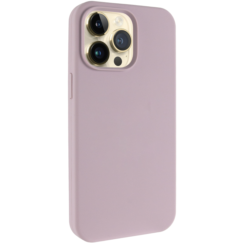 Чехол Silk Full Protective (AA) NO LOGO для Apple iPhone 13 Pro (6.1"), Серый / Lavender, Силикон, купить оптом с доставкой