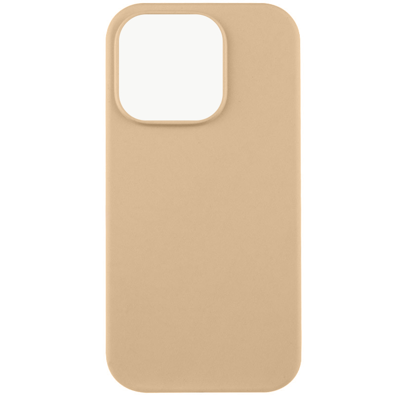 Чехол Silk Full Protective (AA) NO LOGO для Apple iPhone 13 (6.1"), Бежевый / Desert Gold, Силикон, купить оптом с доставкой