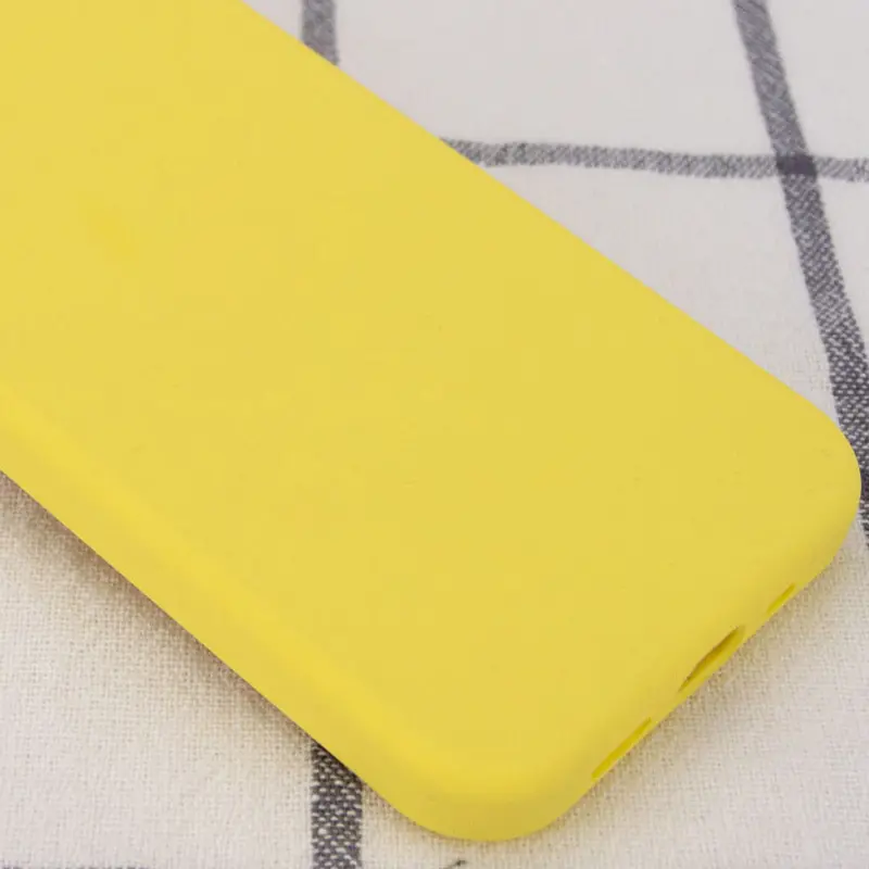 Чехол Silk Full Protective (AA) NO LOGO для Apple iPhone 13 (6.1"), Желтый / Yellow 1, Силикон, купить оптом с доставкой