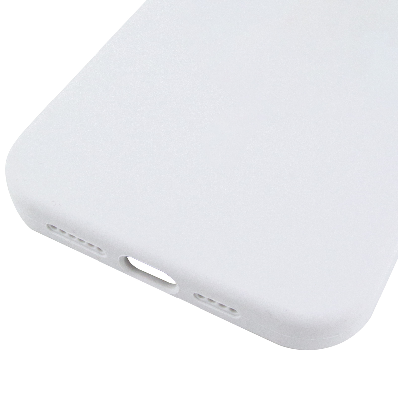Чехол Silk Full Protective (AA) NO LOGO для Apple iPhone 14 Pro (6.1"), Белый / White 4, Силикон, купить оптом с доставкой