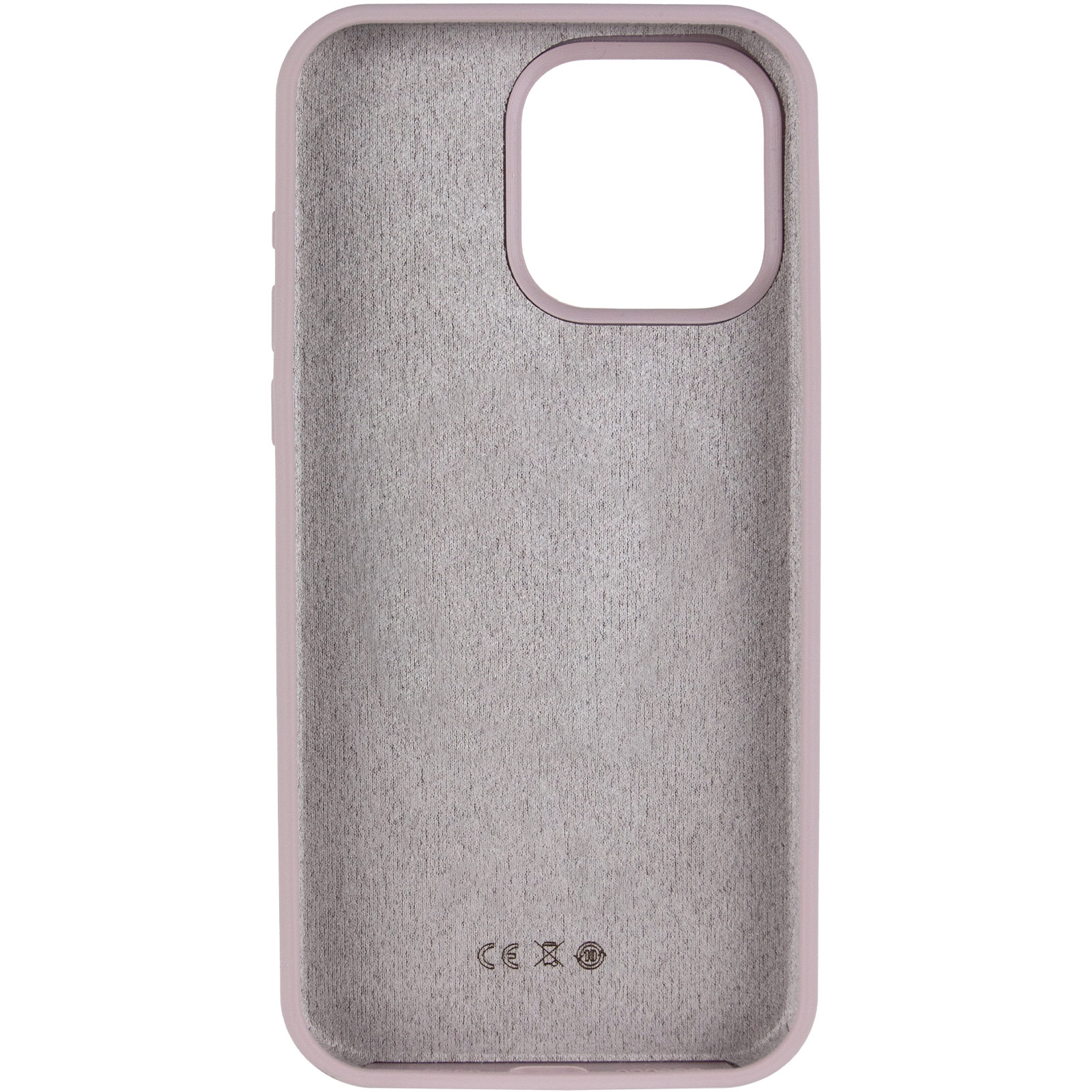 Чехол Silk Full Protective (AA) NO LOGO для Apple iPhone 14 Pro (6.1"), Серый / Lavender 2, Силикон, купить оптом с доставкой