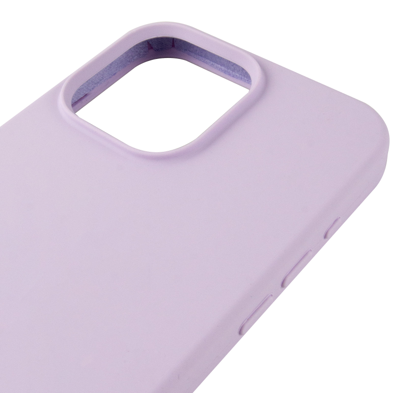 Чехол Silk Full Protective (AA) NO LOGO для Apple iPhone 14 Pro (6.1"), Сиреневый / Lilac 3, Силикон, купить оптом с доставкой