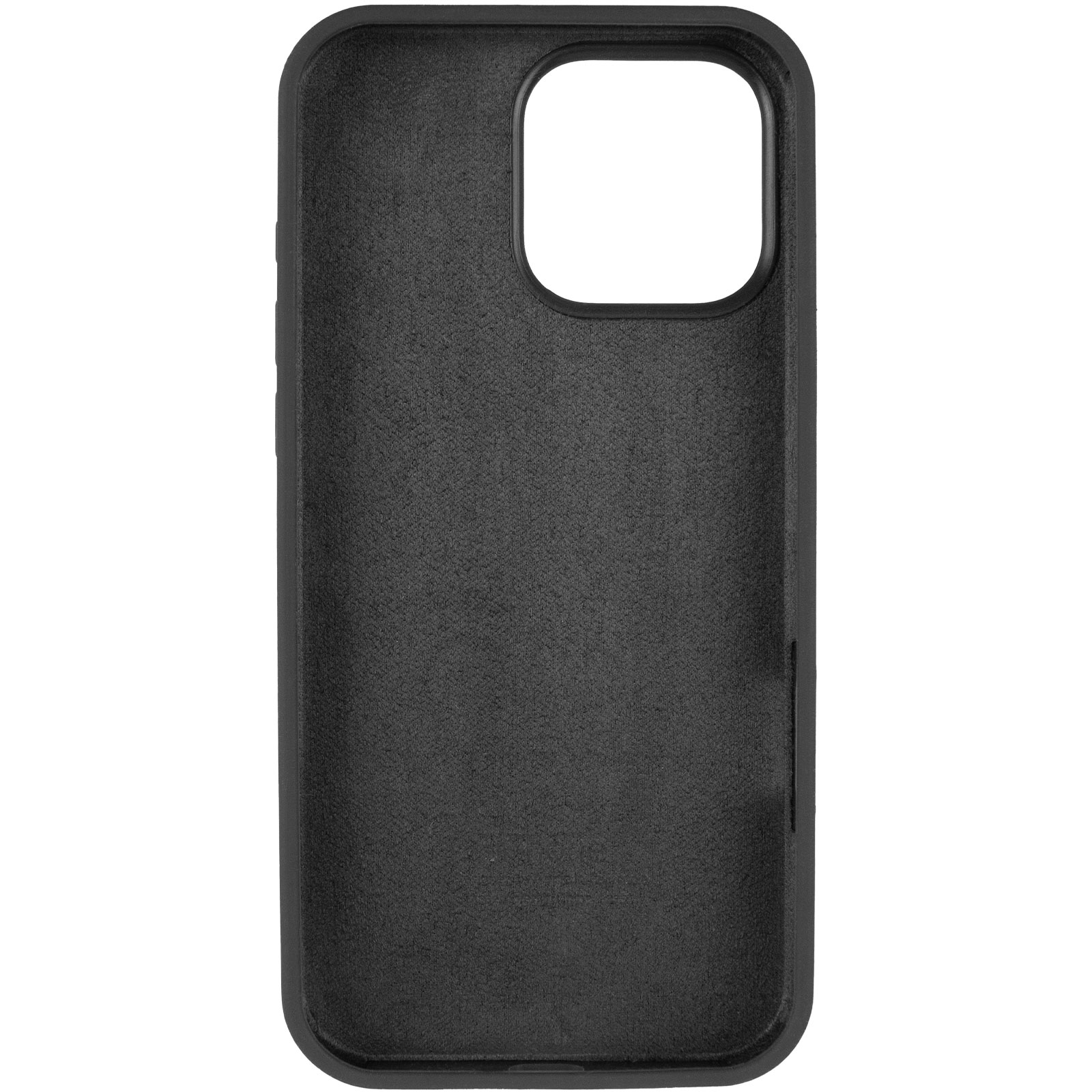 Чехол Silk Full Protective (AA) NO LOGO для Apple iPhone 14 Pro (6.1"), Черный / Black 2, Силикон, купить оптом с доставкой