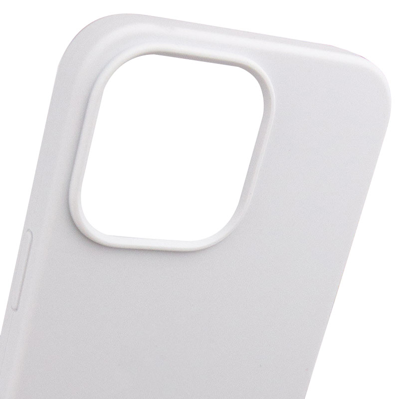Чехол Silk Full Protective (AA) NO LOGO для Apple iPhone 14 Pro Max (6.7"), Белый / White 5, Силикон, купить оптом с доставкой