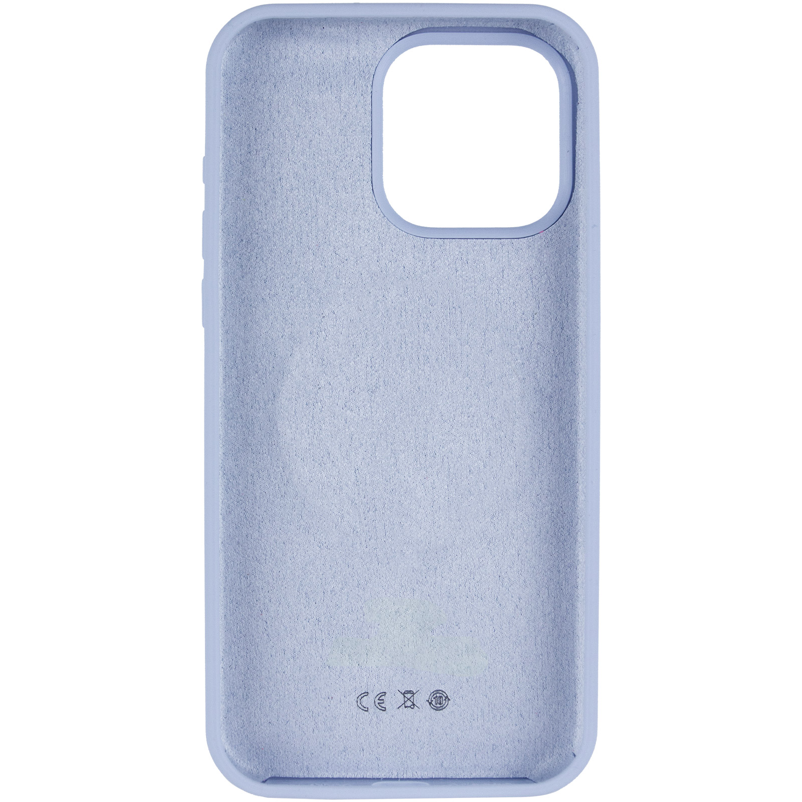 Чехол Silk Full Protective (AA) NO LOGO для Apple iPhone 14 Pro Max (6.7"), Голубой / Lilac Blue 2, Силикон, купить оптом с доставкой