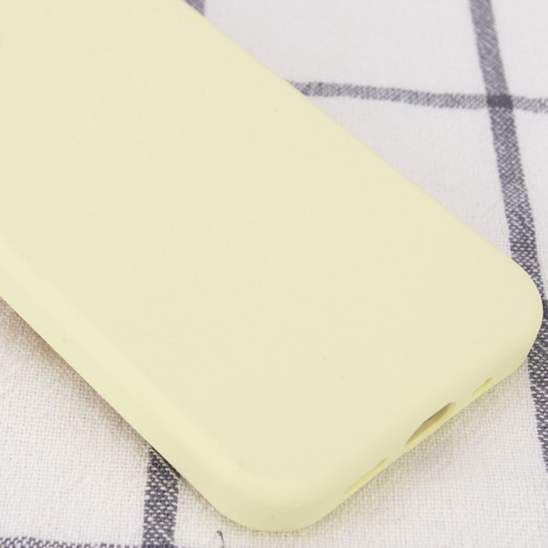 Чехол Silk Full Protective (AA) NO LOGO для Apple iPhone 14 Pro Max (6.7"), Желтый / Mellow Yellow 2, Силикон, купить оптом с доставкой