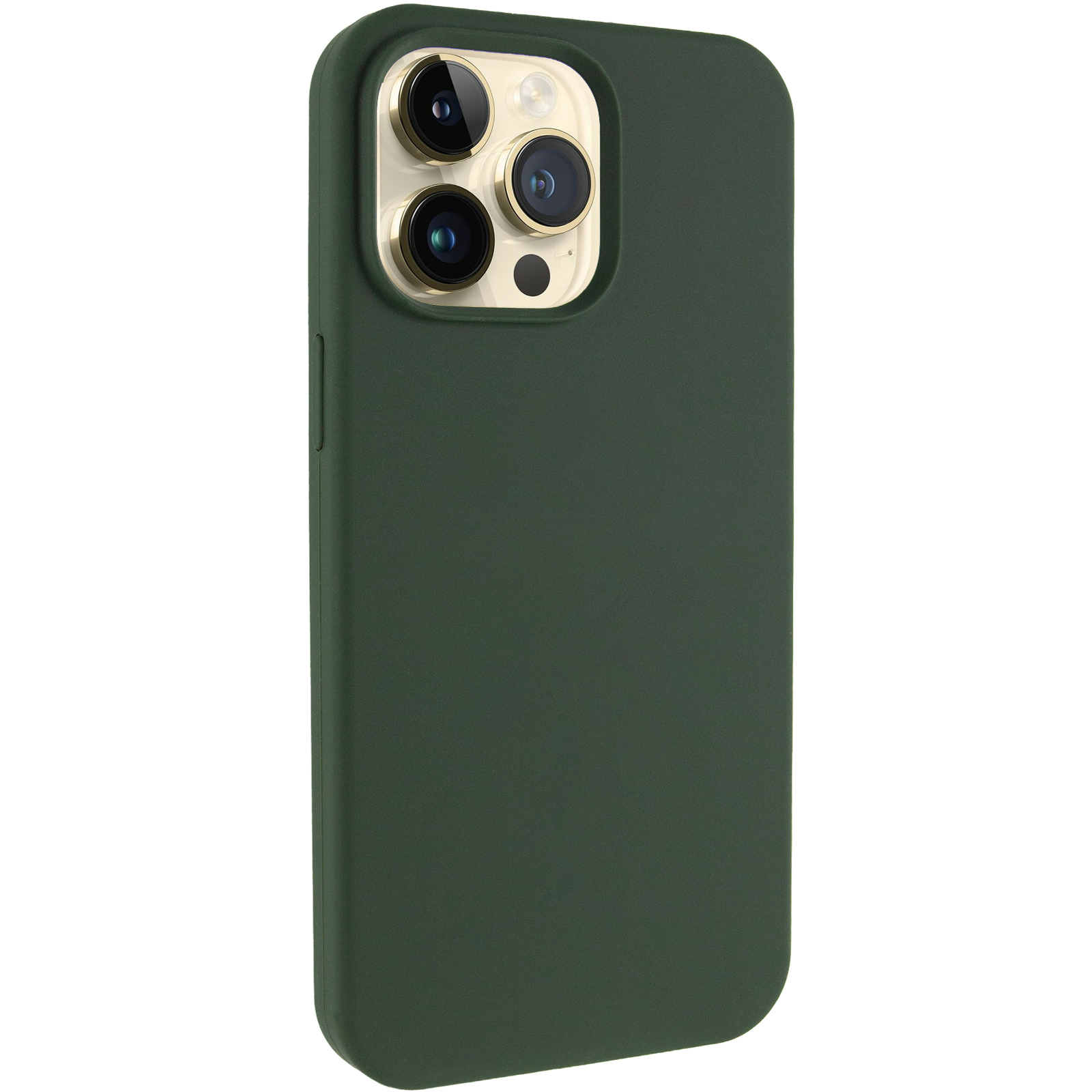 Чехол Silk Full Protective (AA) NO LOGO для Apple iPhone 14 Pro Max (6.7"), Зеленый / Cyprus Green, Силикон, купить оптом с доставкой