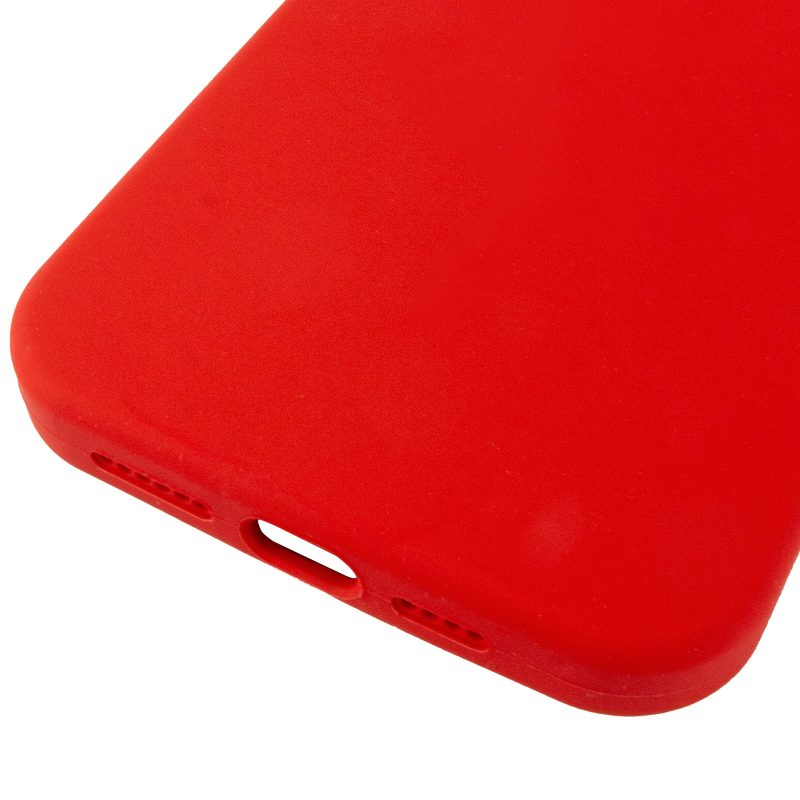 Чехол Silk Full Protective (AA) NO LOGO для Apple iPhone 14 Pro Max (6.7"), Красный / Red 4, Силикон, купить оптом с доставкой