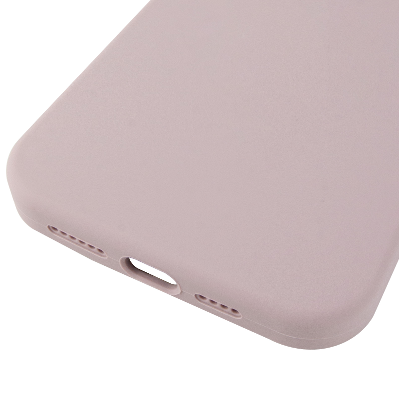 Чехол Silk Full Protective (AA) NO LOGO для Apple iPhone 14 Pro Max (6.7"), Серый / Lavender 4, Силикон, купить оптом с доставкой