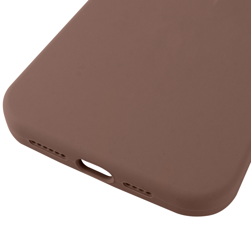 Чехол Silk Full Protective (AA) NO LOGO для Apple iPhone 14 Pro Max (6.7"), Коричневый / Brown 4, Силикон, купить оптом с доставкой