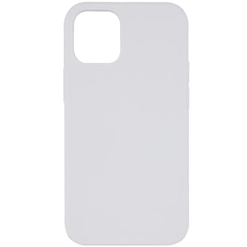 Чехол Silk Full Protective (AA) NO LOGO для Apple iPhone 15 (6.1"), Белый / White, Силикон, купить оптом с доставкой