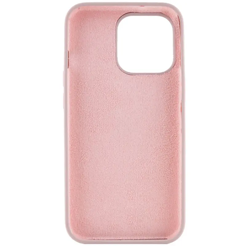 Чехол Silk Full Protective (AA) NO LOGO для Apple iPhone 15 (6.1"), Серый / Lavender 1, Силикон, купить оптом с доставкой