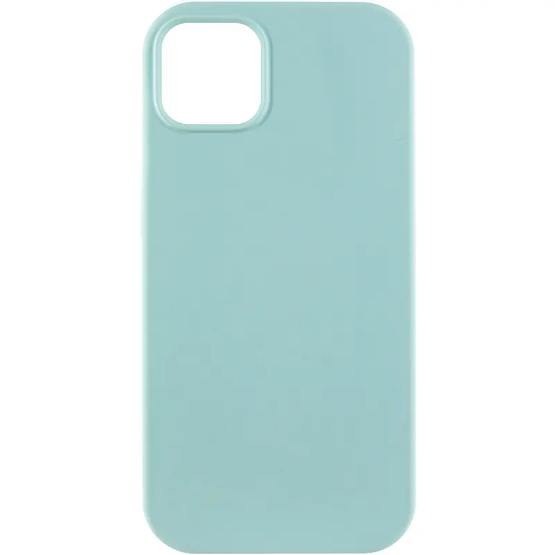 Чохол Silk Full Protective (AA) NO LOGO для Apple iPhone 15 (6.1"), Бірюзовий / Beryl, Силікон, купити оптом з доставкою