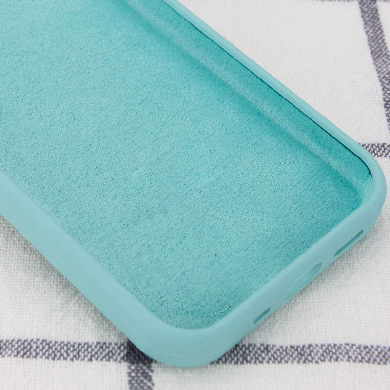 Чехол Silk Full Protective (AA) NO LOGO для Apple iPhone 15 Pro (6.1"), Бирюзовый / Marine Green 3, Силикон, купить оптом с доставкой