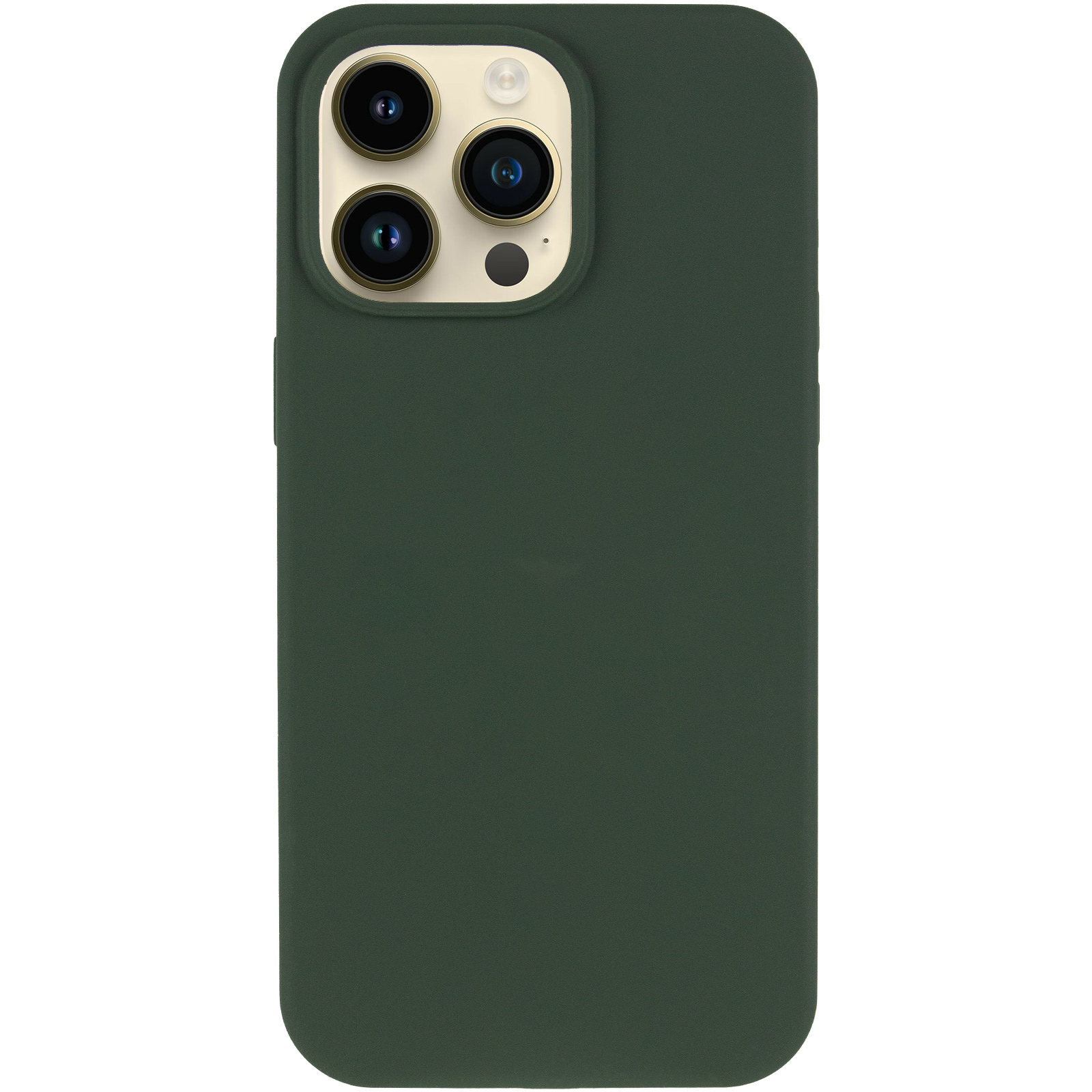 Чехол Silk Full Protective (AA) NO LOGO для Apple iPhone 15 Pro (6.1"), Зеленый / Cyprus Green 1, Силикон, купить оптом с доставкой