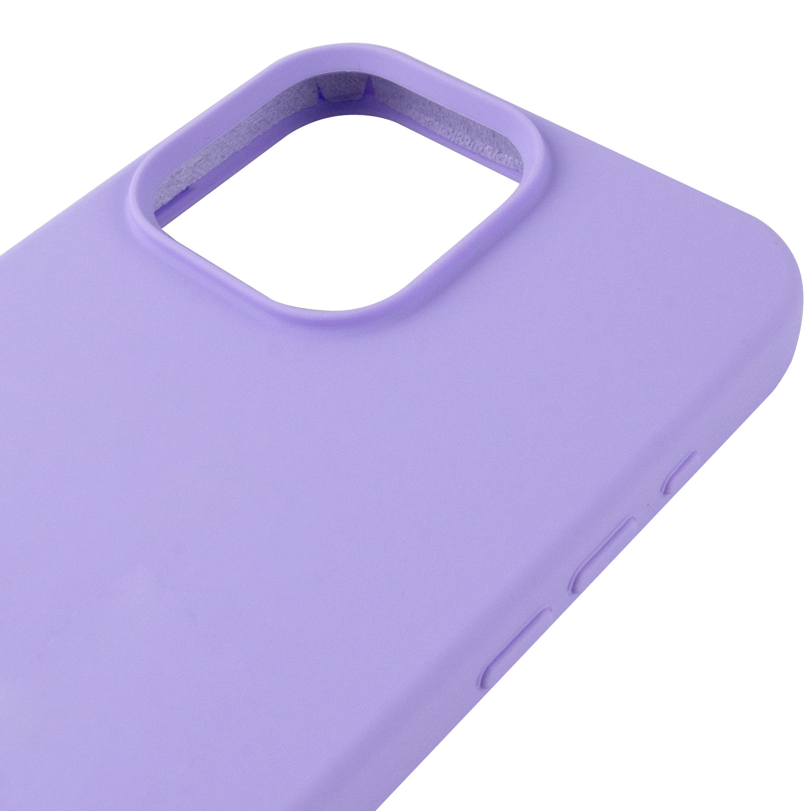Чехол Silk Full Protective (AA) NO LOGO для Apple iPhone 15 Pro (6.1"), Сиреневый / Dasheen 4, Силикон, купить оптом с доставкой