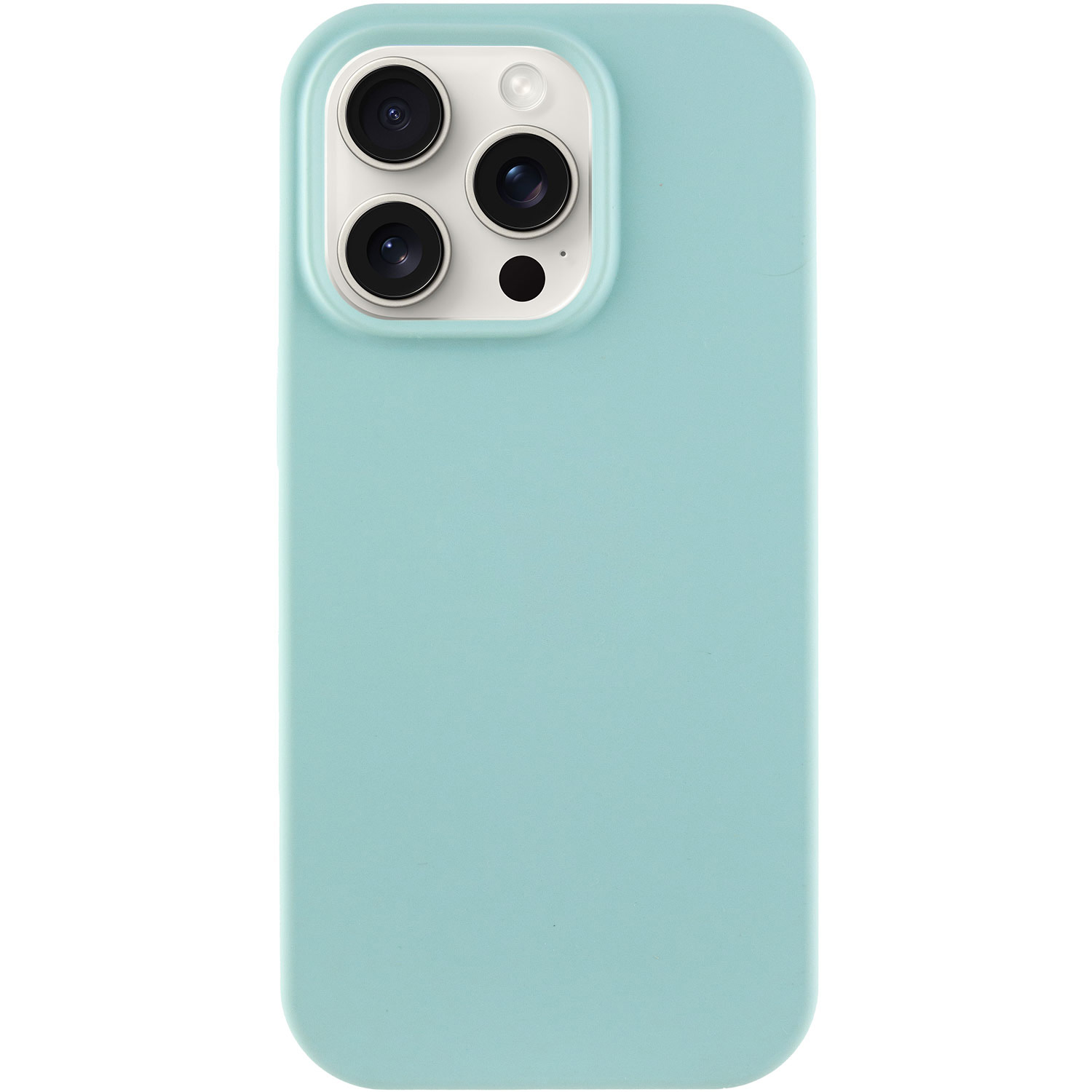 Чохол Silk Full Protective (AA) NO LOGO для Apple iPhone 15 Pro (6.1"), Бірюзовий / Beryl, Силікон, купити оптом з доставкою