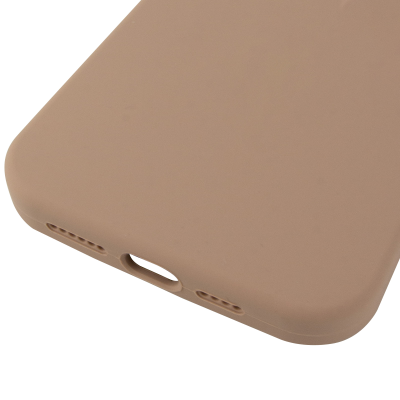 Чехол Silk Full Protective (AA) NO LOGO для Apple iPhone 15 Pro Max (6.7"), Бежевый / Desert Gold 4, Силикон, купить оптом с доставкой