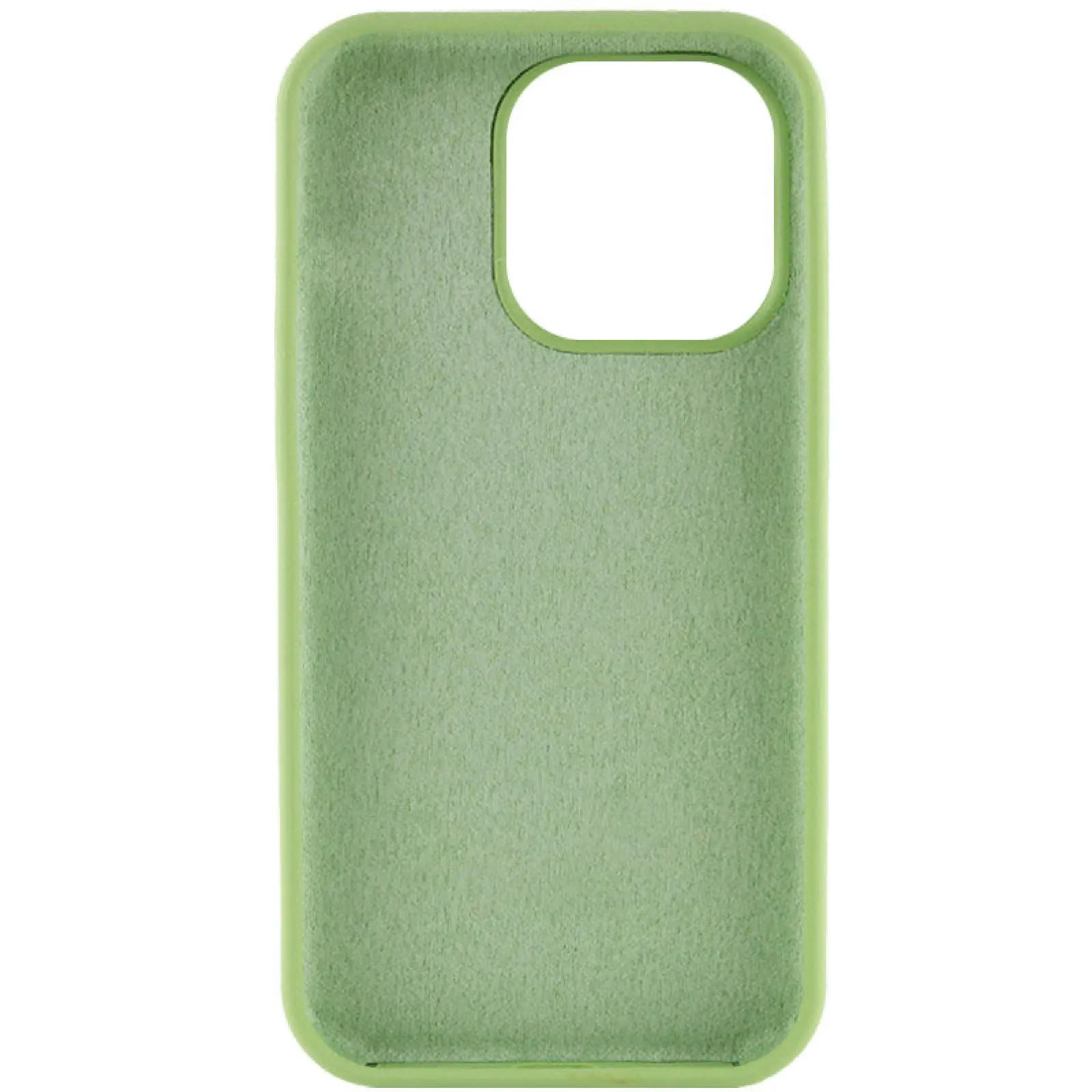Чехол Silicone Case Full Protective (AA) NO LOGO для Apple iPhone 15 Pro Max (6.7"), Мятный / Mint 3, Силикон, купить оптом с доставкой