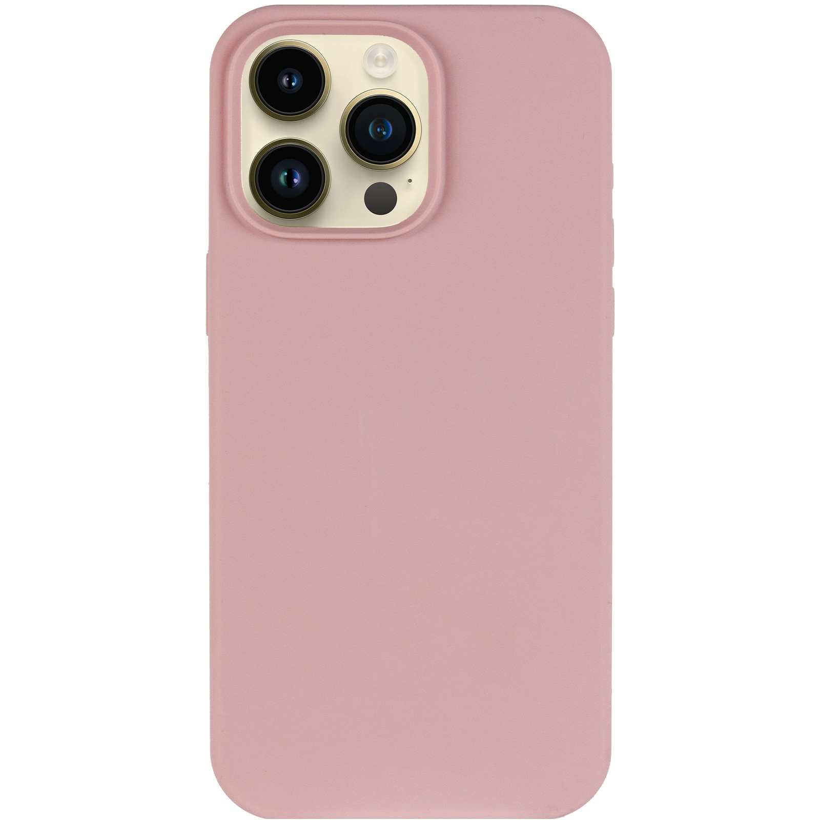 Чехол Silk Full Protective (AA) NO LOGO для Apple iPhone 15 Pro Max (6.7"), Розовый / Pink Sand 1, Силикон, купить оптом с доставкой