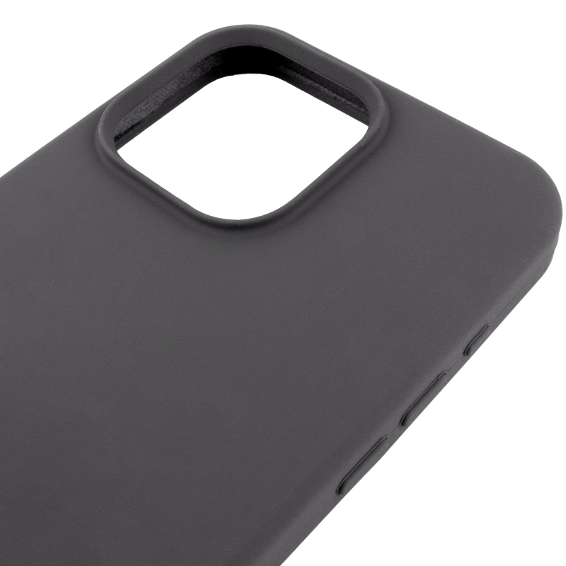Чехол Silk Full Protective (AA) NO LOGO для Apple iPhone 15 Pro Max (6.7"), Серый / Dark Gray 4, Силикон, купить оптом с доставкой