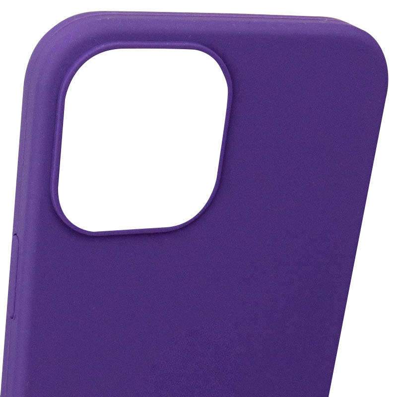 Чехол Silk Full Protective (AA) NO LOGO для Apple iPhone 15 Pro Max (6.7"), Фиолетовый / Amethyst 5, Силикон, купить оптом с доставкой