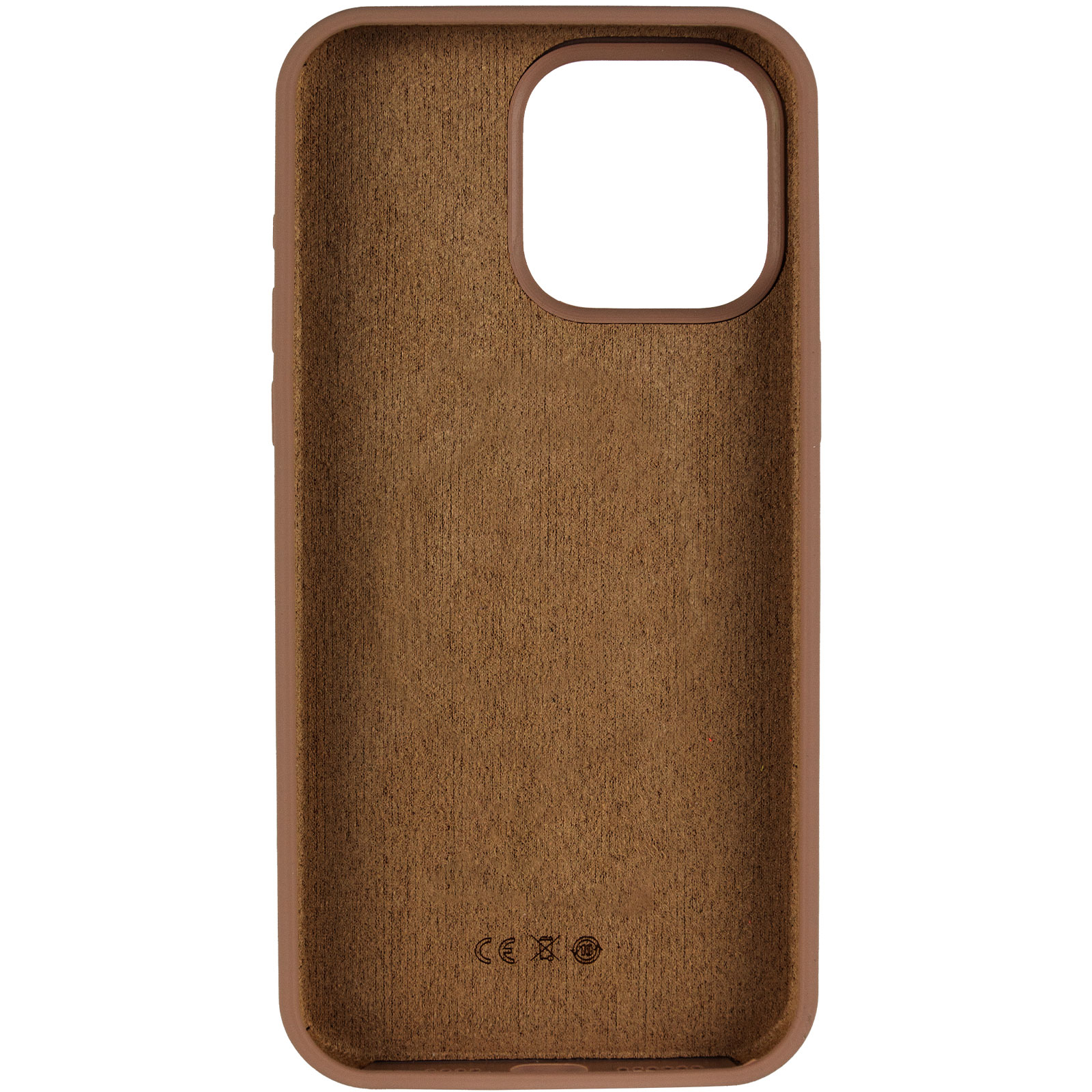 Чехол Silk Full Protective (AA) NO LOGO для Apple iPhone 15 Pro Max (6.7"), Коричневый / Brown 2, Силикон, купить оптом с доставкой