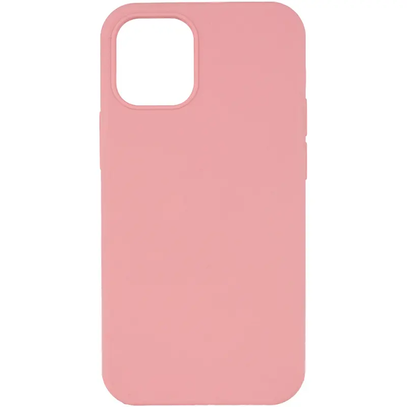 Чехол Silk Full Protective (AA) NO LOGO для Apple iPhone 15 Plus (6.7"), Розовый / Pink, Силикон, купить оптом с доставкой