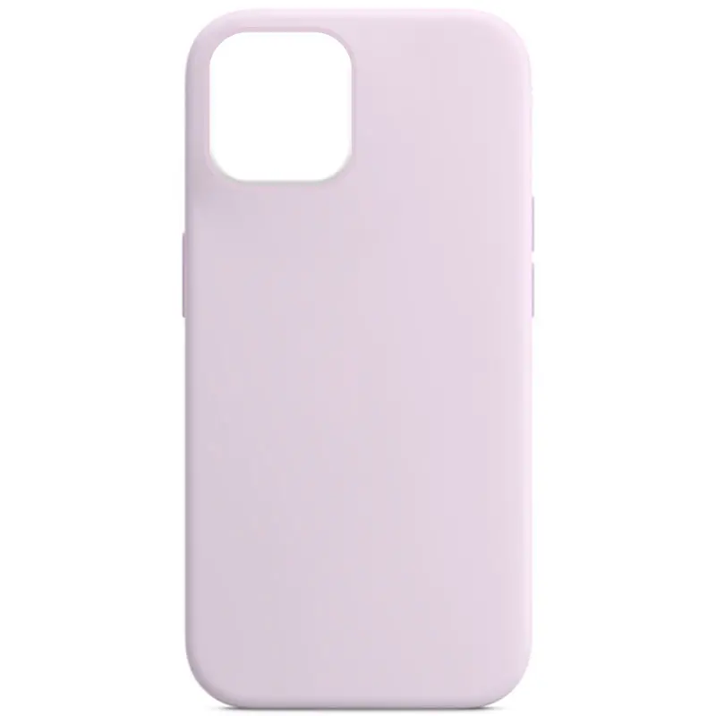 Чехол Silk Full Protective (AA) NO LOGO для Apple iPhone 15 Plus (6.7"), Сиреневый / Lilac, Силикон, купить оптом с доставкой