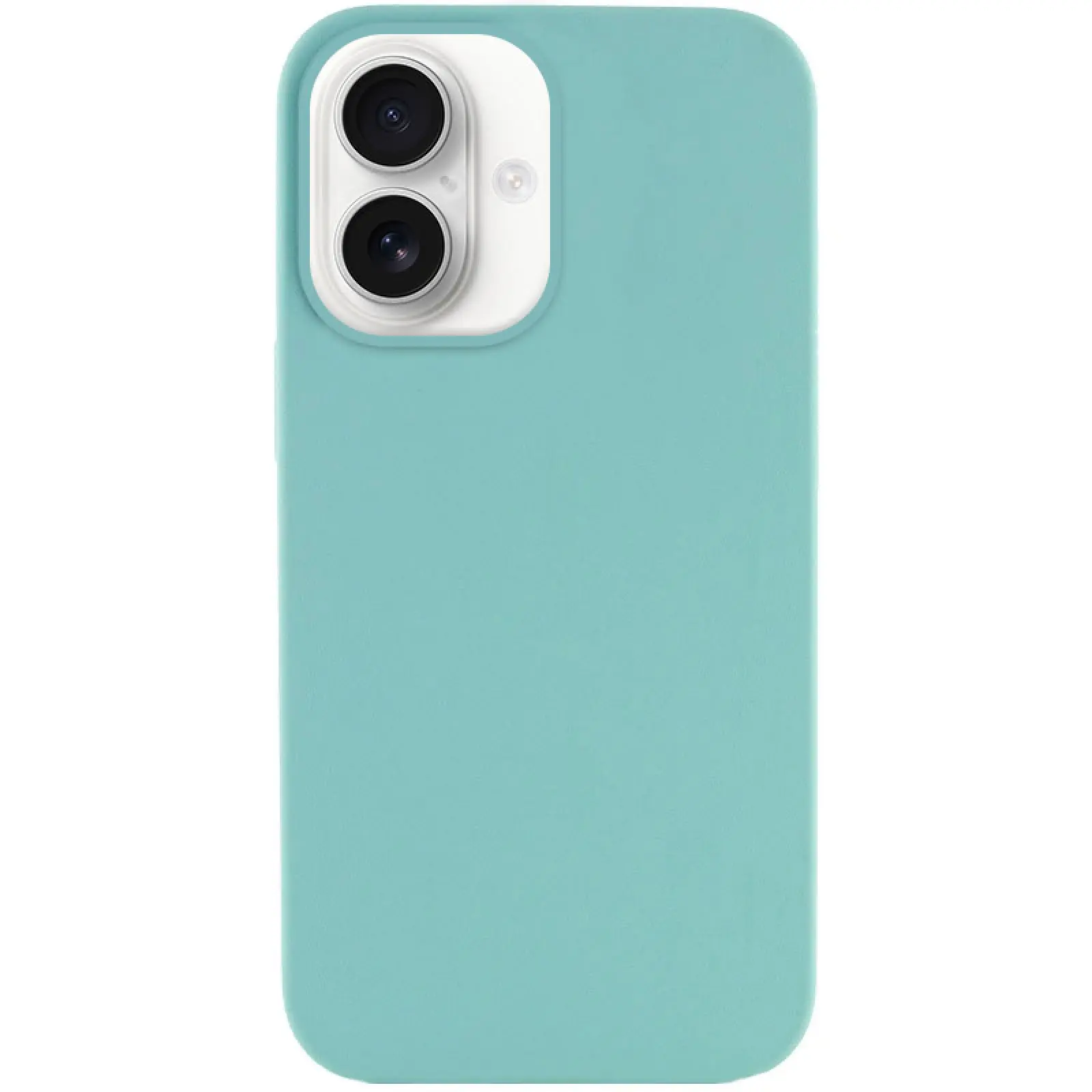 Чохол Silicone Case Full Protective (AA) NO LOGO для Apple iPhone 16 (6.1"), Бірюзовий / Marine Green, Силікон, купити оптом з доставкою