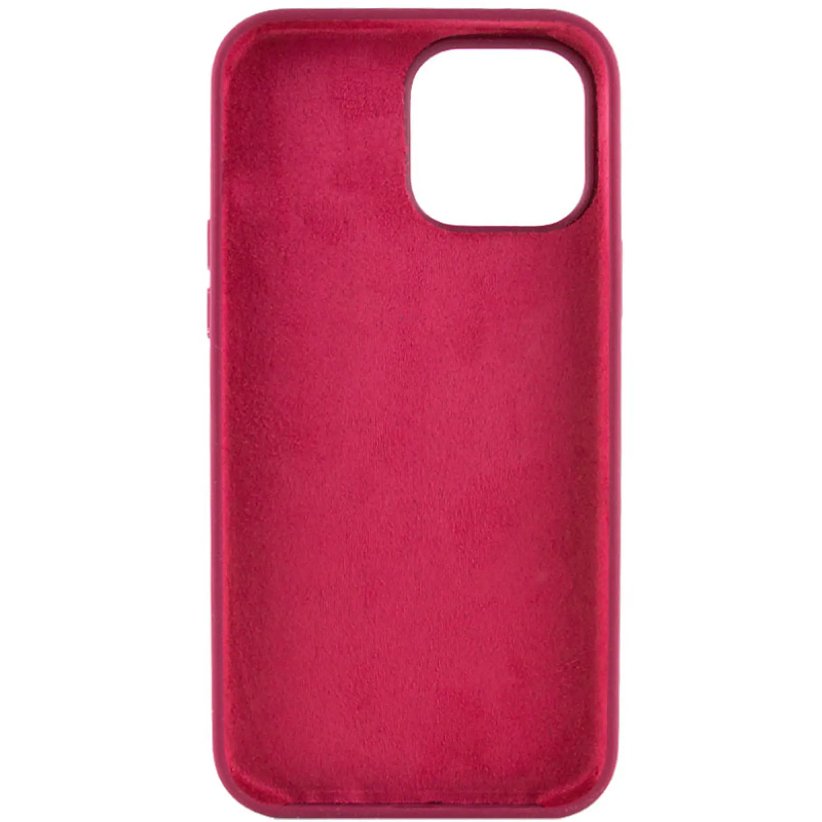 Чехол Silk Full Protective (AA) NO LOGO для Apple iPhone 16 (6.1"), Бордовый / Maroon 1, Силикон, купить оптом с доставкой
